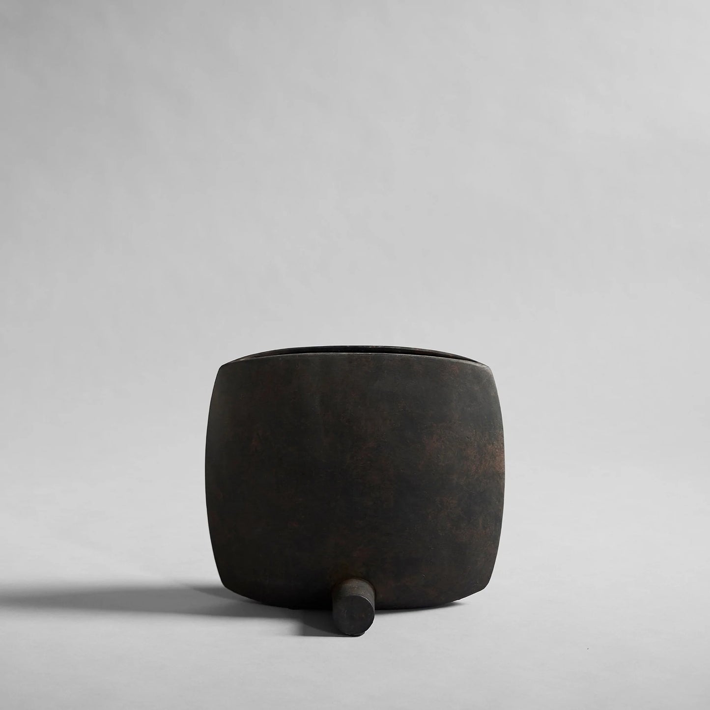 Guggenheim Vase, Square - Coffee - $145