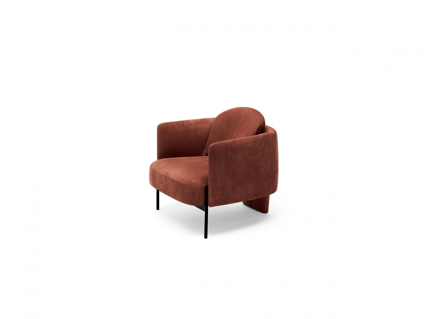 VIRGIN | Easy chair with armrests by MisuraEme