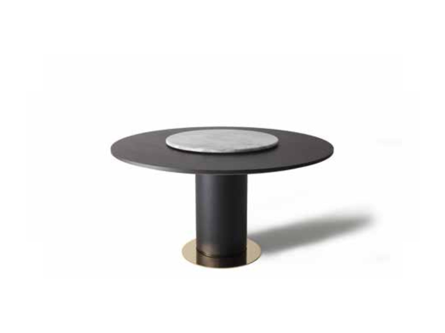 4200 CIRCLE | Dining Table with Lazy Susan by Vibieffe $6,980.00
