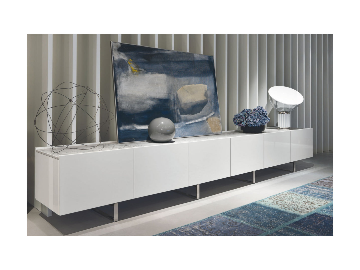 SQUARE | Sideboard with doors by MisuraEmme | $8,257.88