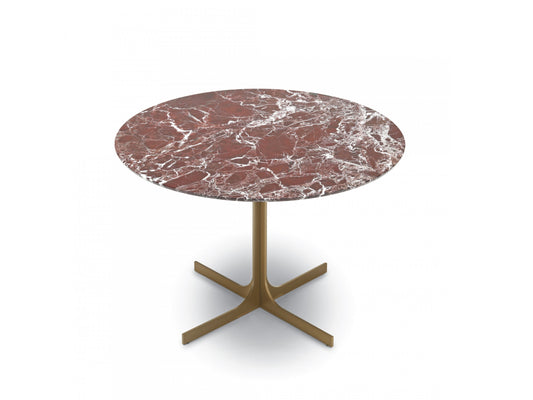 JANUS | Round marble coffee table by MisuraEmme