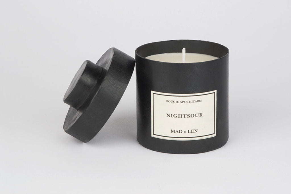 SCENTED CANDLES NIGHT SOUK, BLACK WAX - $150.00