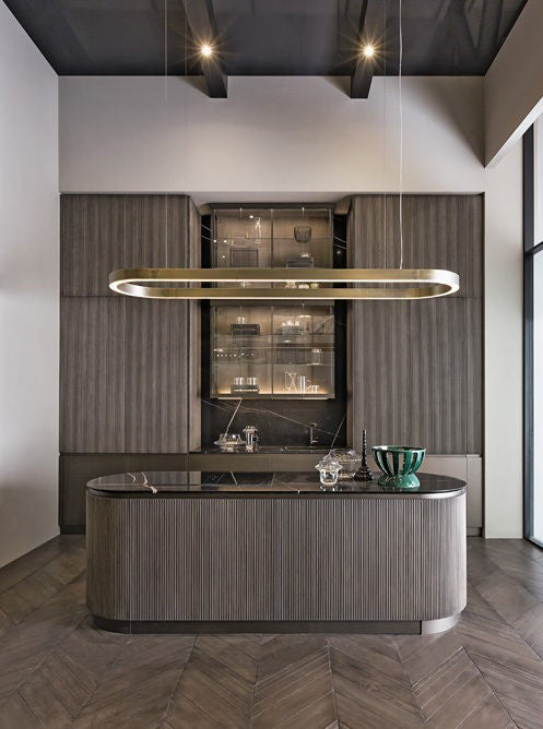 RAIL | Metal pendant lamp by SHAKE