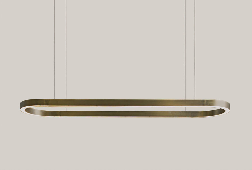 RAIL | Metal pendant lamp by SHAKE