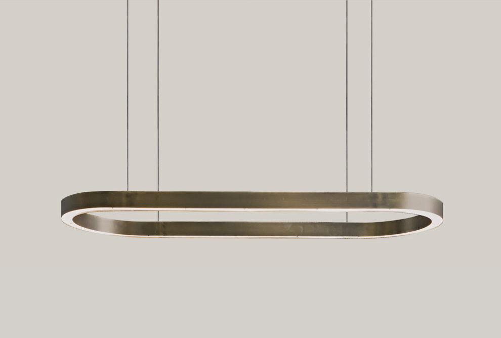RAIL | Metal pendant lamp by SHAKE