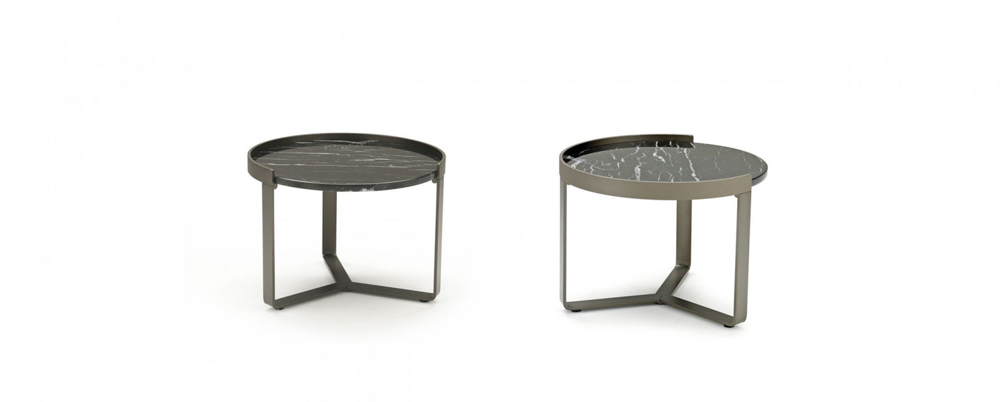 RING | Marble side table by MisuraEmme