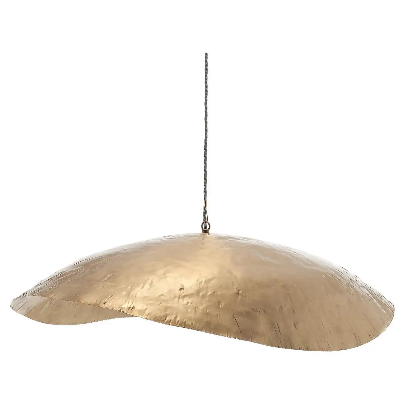 Gervasoni Small Brass Suspension Lamp in Matt Brass by Paola Navone $1004.00