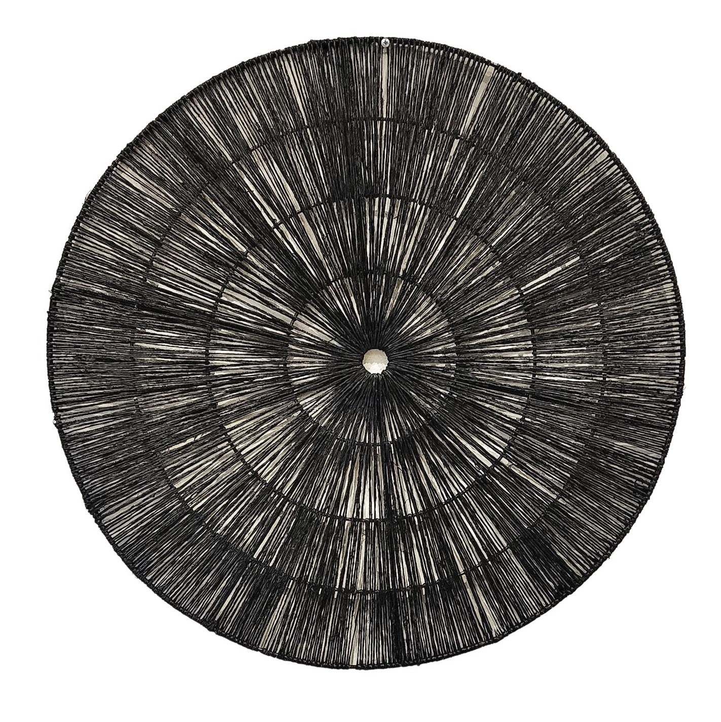 Dark Woven Wall Basket - Large - $135.00