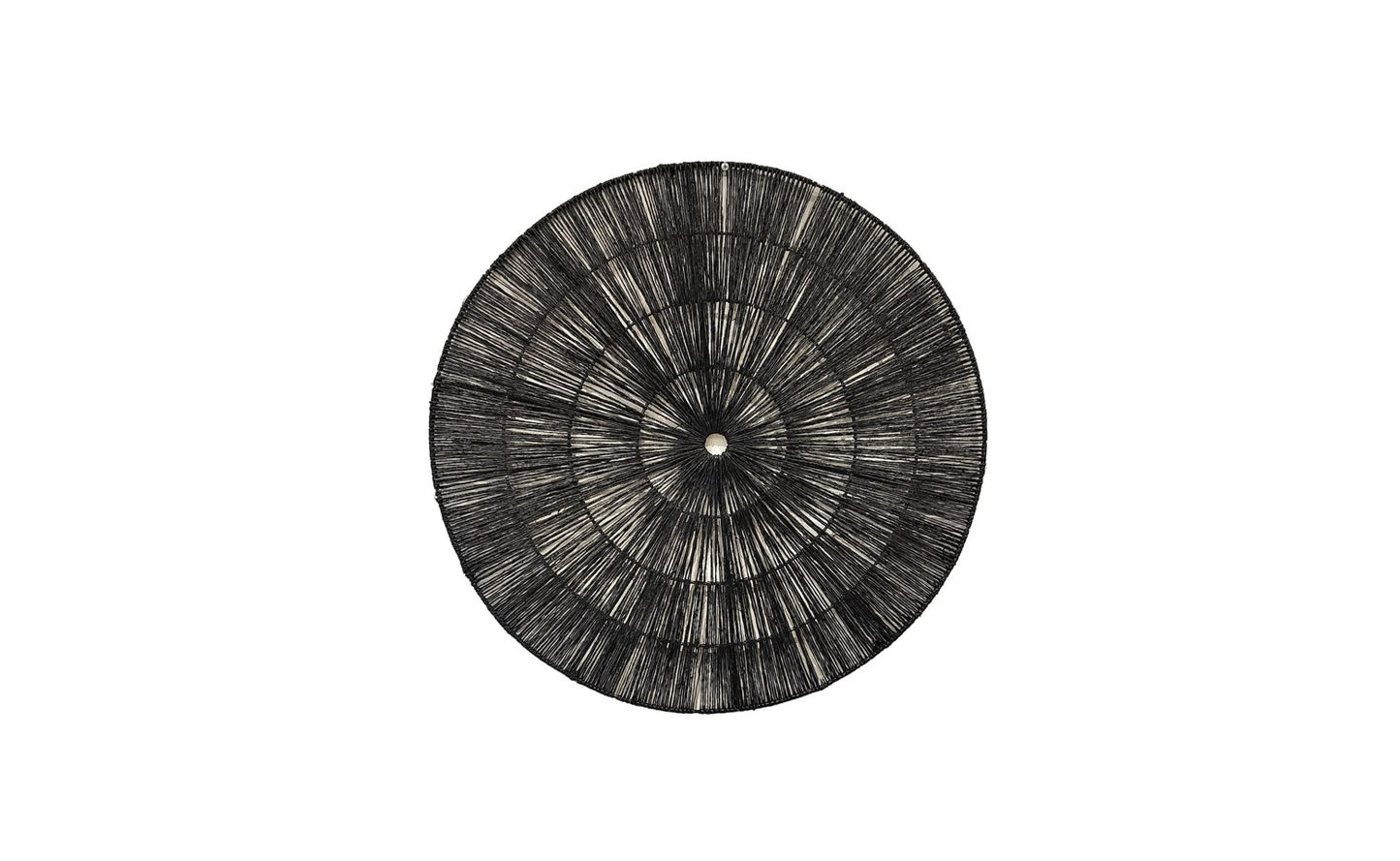 Dark Woven Wall Basket - Large - $135.00